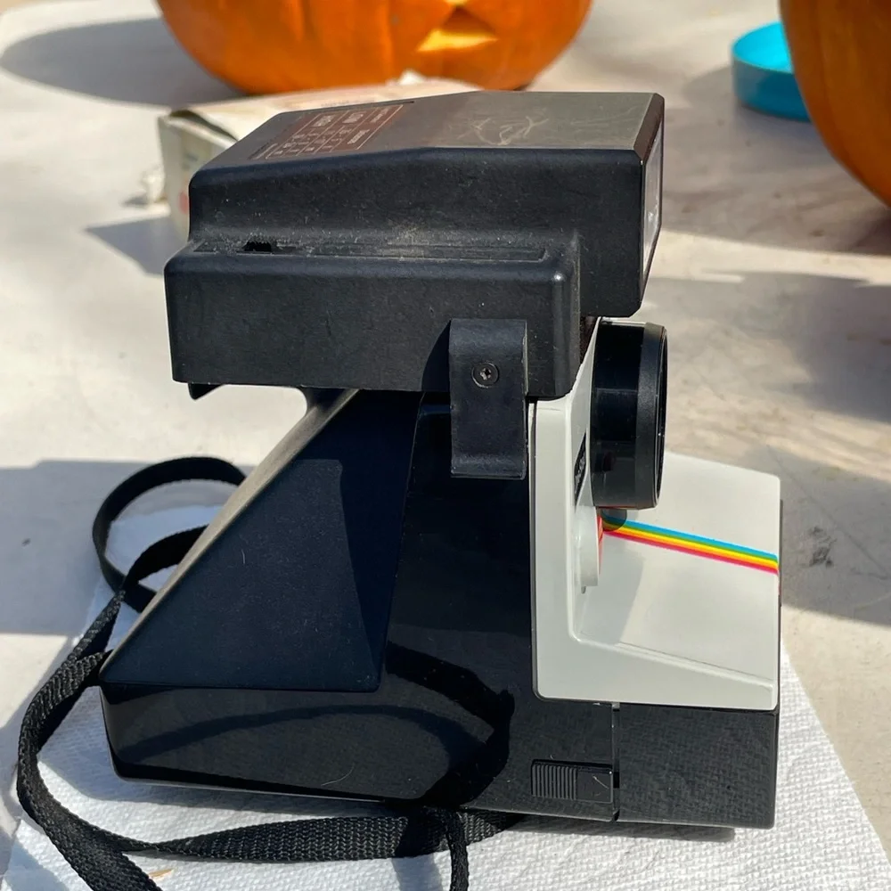 Vintage Polaroid Camera - Electronic Flash included